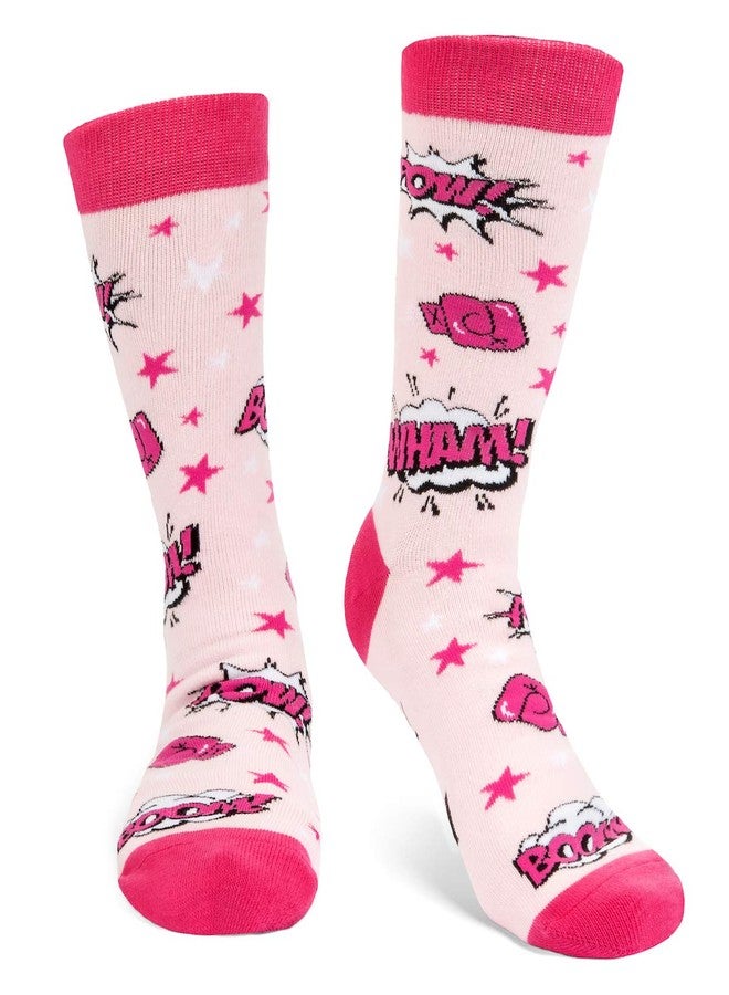 Lavley Fight Cancer Socks For Breast Cancer Survivors and Patients - Image 2